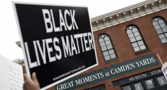 Camden Yards and the Baltimore Protests for Freddie Gray