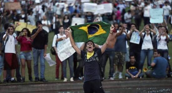 Mass World Cup Protests Rock Brazil