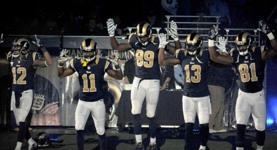 St. Louis Rams Players Tell the World That #BlackLivesMatter