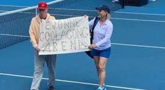 Tennis Legends Protest at the Australian Open