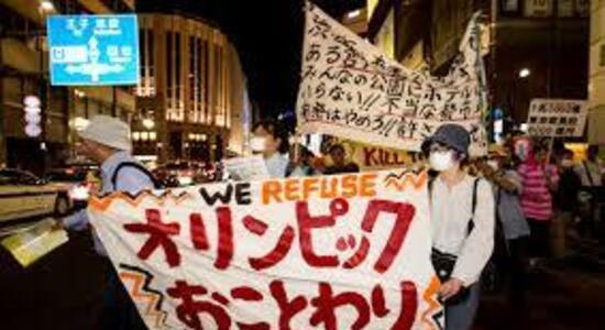 The Olympic Machine Meets With Protest in Tokyo